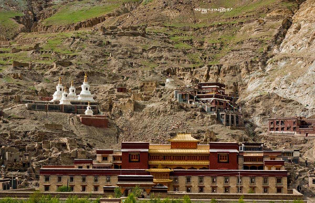 Tibet monastère de Sakya